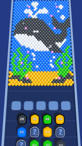 Bubble Blast 3D game screen 3